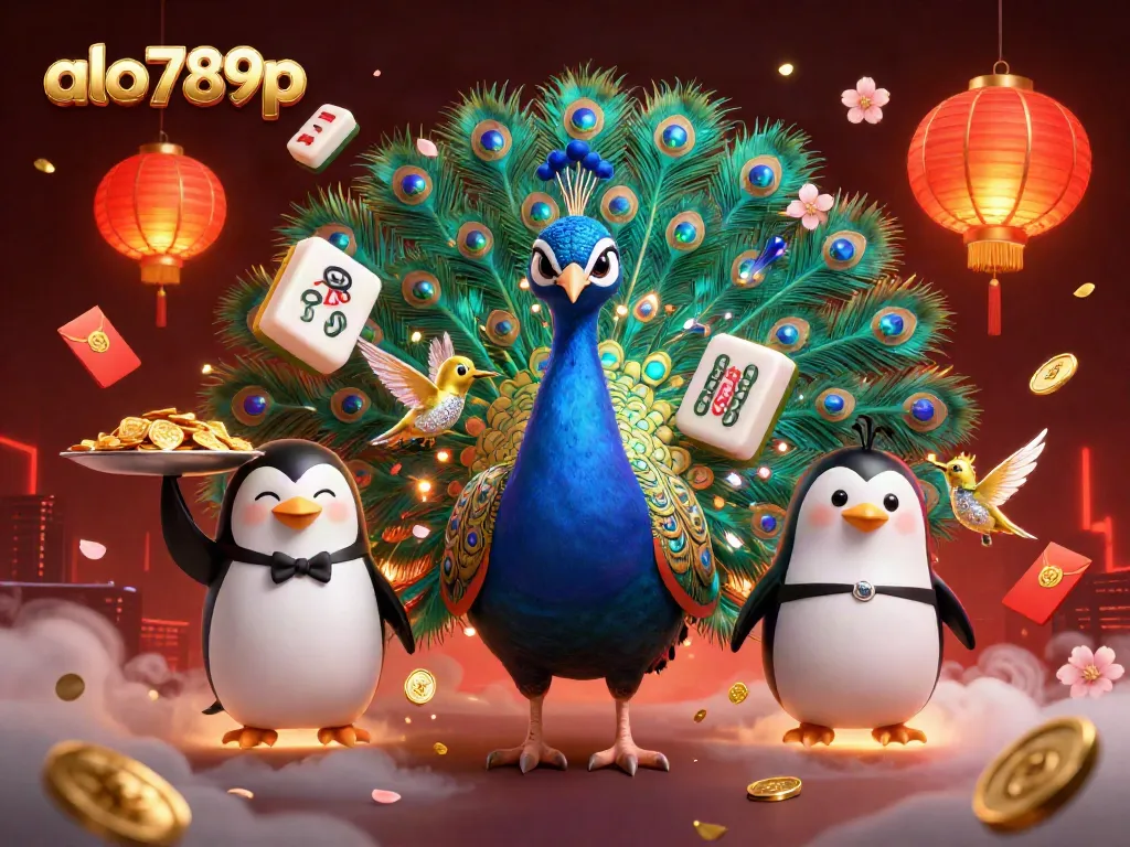 Engage in thrilling gambling gameplay at alo789p featuring a vibrant casino scene filled with fortune elements.