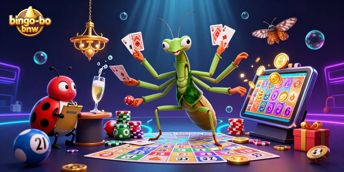Bingo-bnw jackpots with vibrant scenes of excitement, featuring bingo balls and colorful game elements.