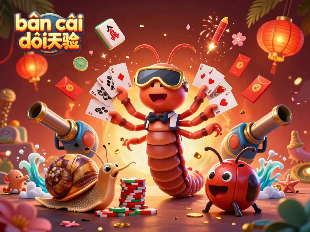 Experience the excitement of bắn cá đổi thưởng with stunning fish shooting characters and dynamic game elements in a rich 3D scene.