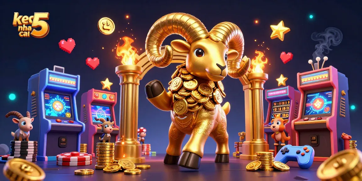 Engage with keo nha cai 5 through a vibrant 3D casino illustration featuring dynamic gaming elements.