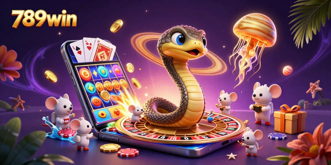 Engage with 789win's vibrant gaming universe filled with cosmic themes, spins, and excitement.