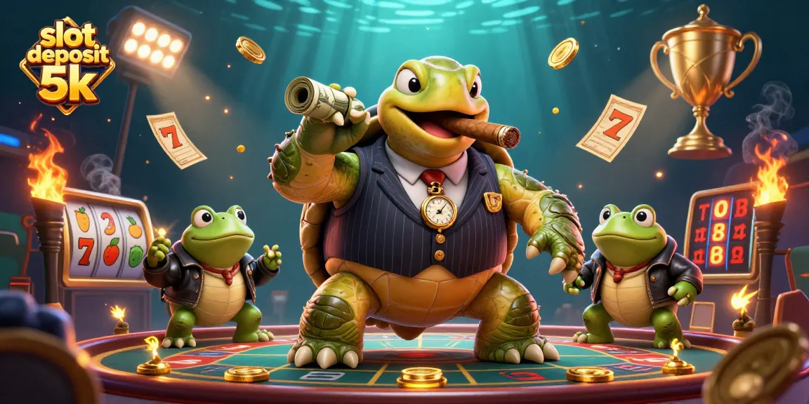 Spin to win at slot deposit 5k with colorful slot reels and engaging casino ambiance.