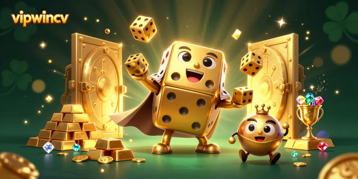 Experience the joy of winning at vipwincv with dynamic casino elements and characters.